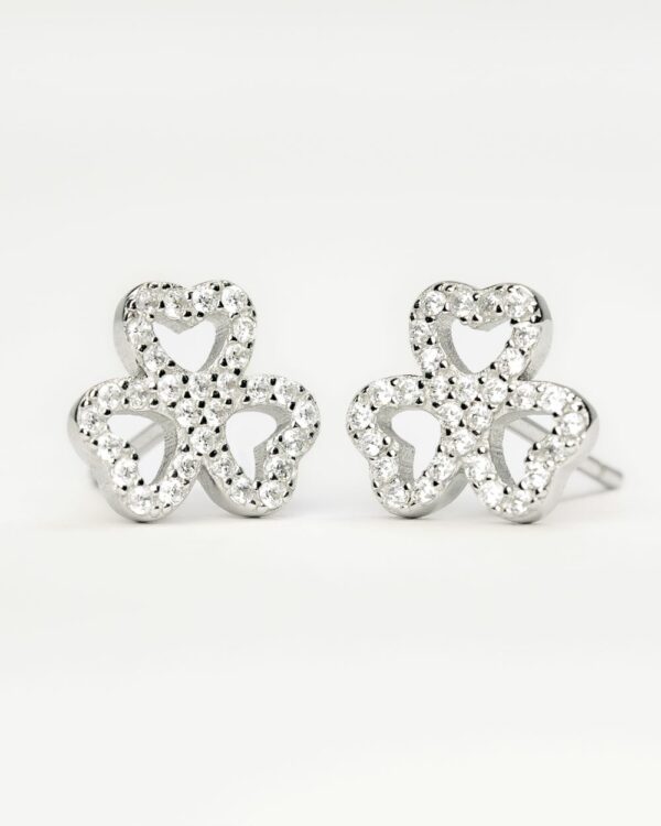 1 Azloft HeartCloverEarrings
